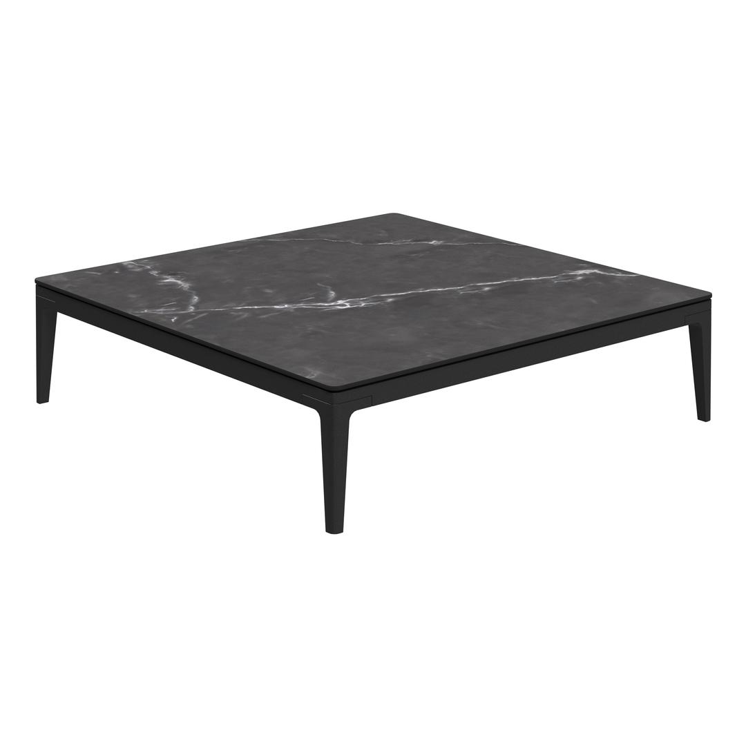 Gloster Grid 41" Aluminum Square Coffee Table