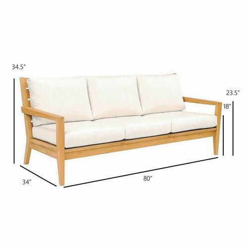 Kingsley Bate Algarve Sofa - Dimension Kingsley Bate Algarve Sofa - Dimension