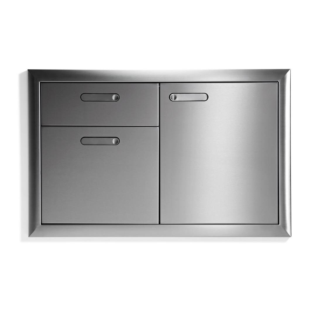 Lynx Grills Ventana Access 36" Door and Double Drawer Combination Outdoor Kitchen Cabinet
