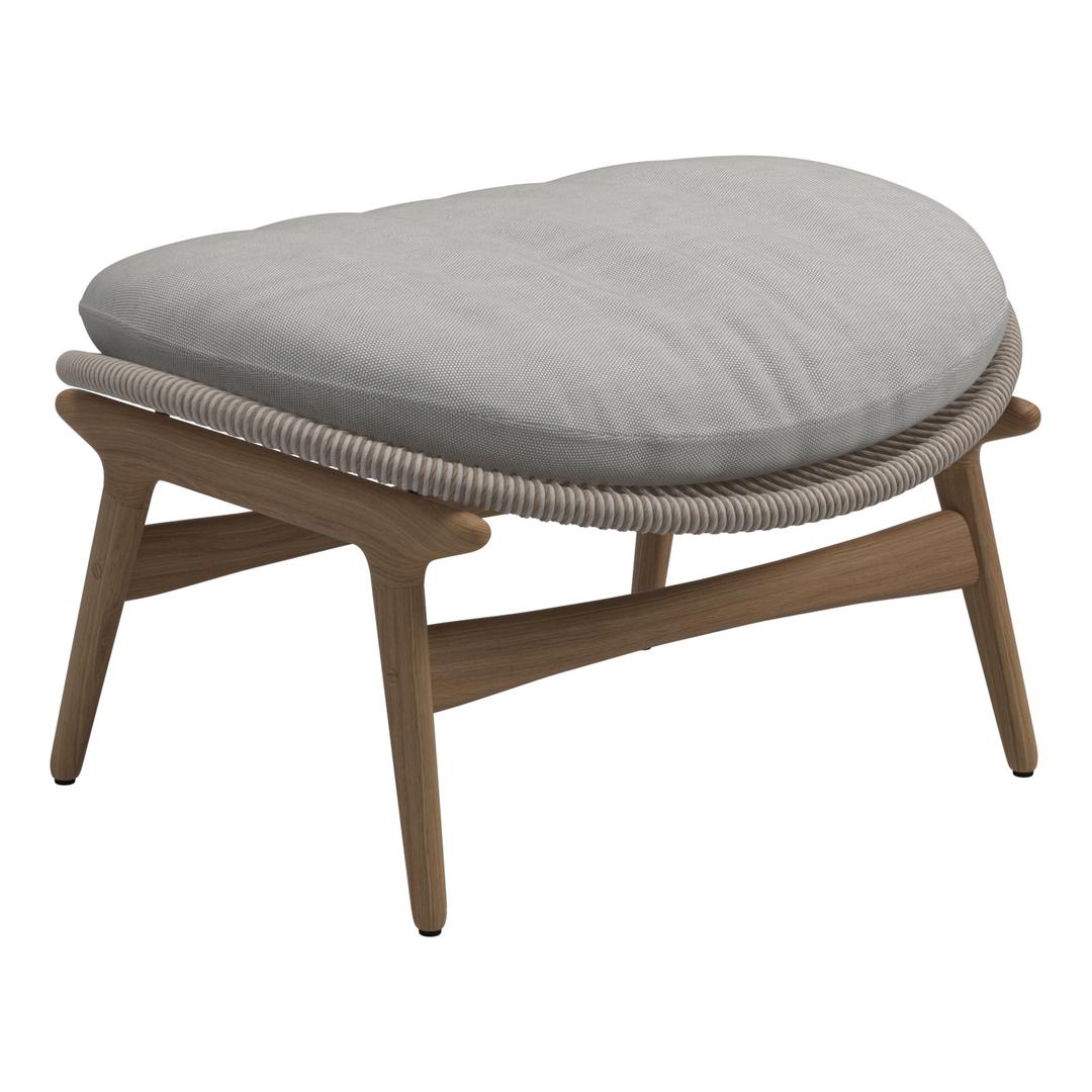 Gloster Bora Teak Ottoman