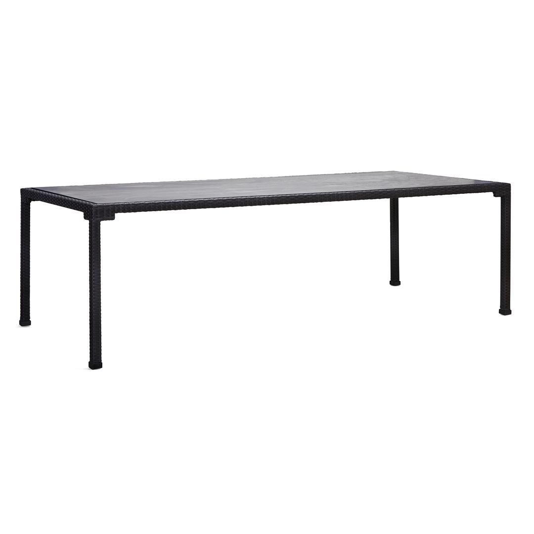 Woodard Lorenzo 96" Woven Rectangular Dining Table