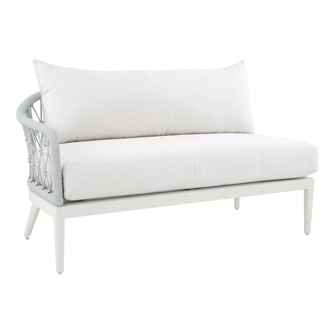 Kingsley Bate Nevis Left Arm Settee Outdoor Sectional Unit