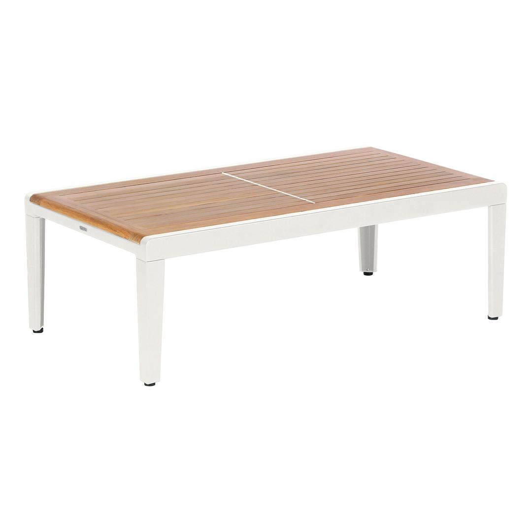 Barlow Tyrie Aura 47" Rectangular Low Coffee Table - Teak Top