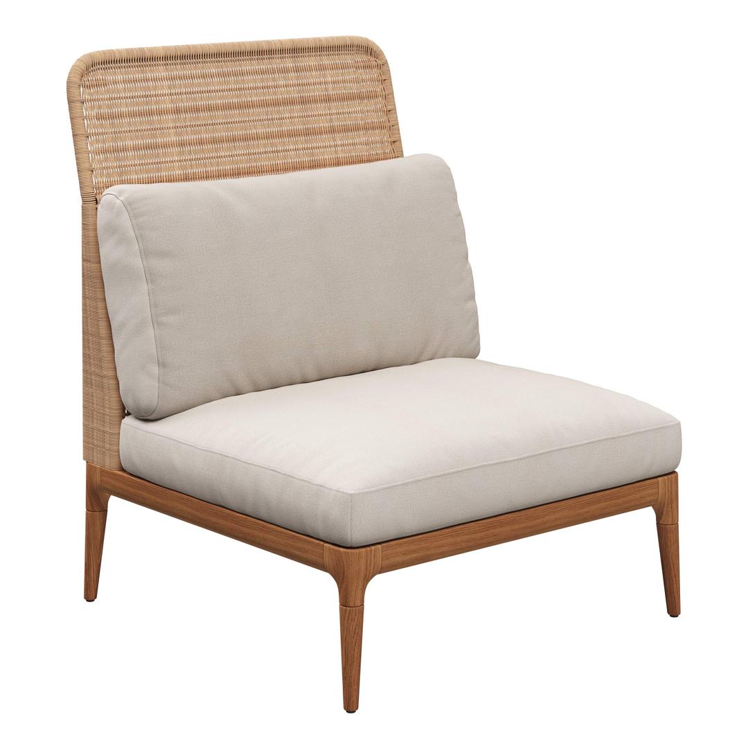 Gloster Lima Woven High Back Center Outdoor Sectional Unit