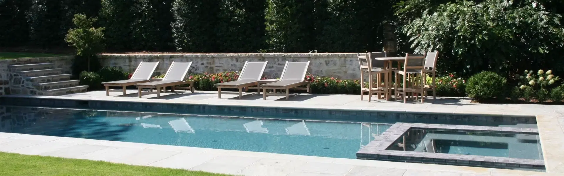 Outdoor Inspiration: A Pool, Patio, and Sun-room Come Together in Atlanta Suburb